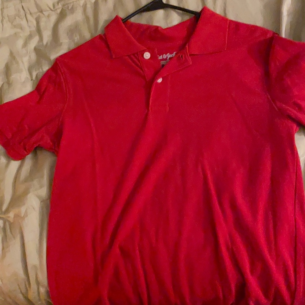 New/used red cat and Jack shirt size XL 16